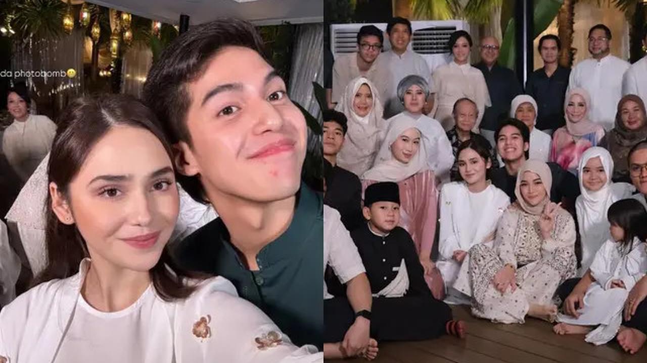 7 Potret Maia Estianty dan Calon Menantu di Momen Lebaran, Tissa Biani Absen