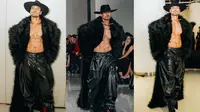 Chicco Jerikho Beraksi di Catwalk, Pamer Dada Bidang dan Pakai High Heels