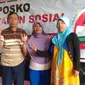 Relawan Jokowi mendirikan posko-posko dukungan untuk Gus Ipul dan Puti Guntur Soekarno di pinggiran hutan Jember. (Merdeka.com)