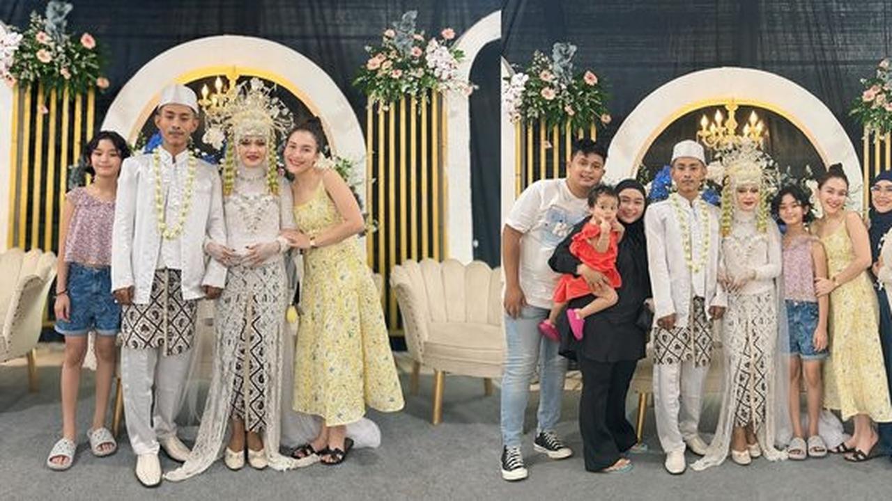 8 Foto Ayu Ting Ting Hadiri Pernikahan Asisten dengan Dress Tanpa Lengan, Menjadi Perhatian Netizen