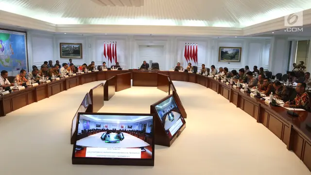 Jokowi Pimpin Ratas Penyediaan Rumah untuk ASN,TNI, dan Polri