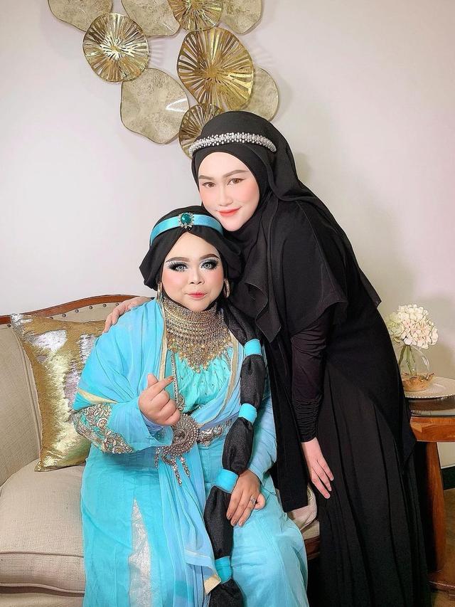 6 Potret Kekeyi Tampil Bak Putri Jasmine, Bikin Pangling