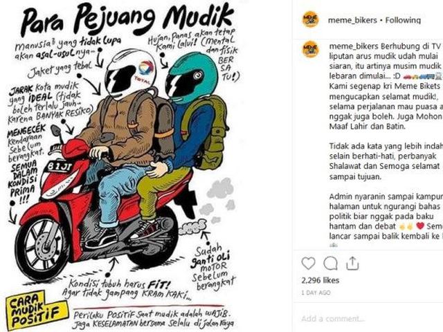 Meme Otomotif Edisi Lebaran Para Pejuang Mudik Otomotif Liputan6 Com