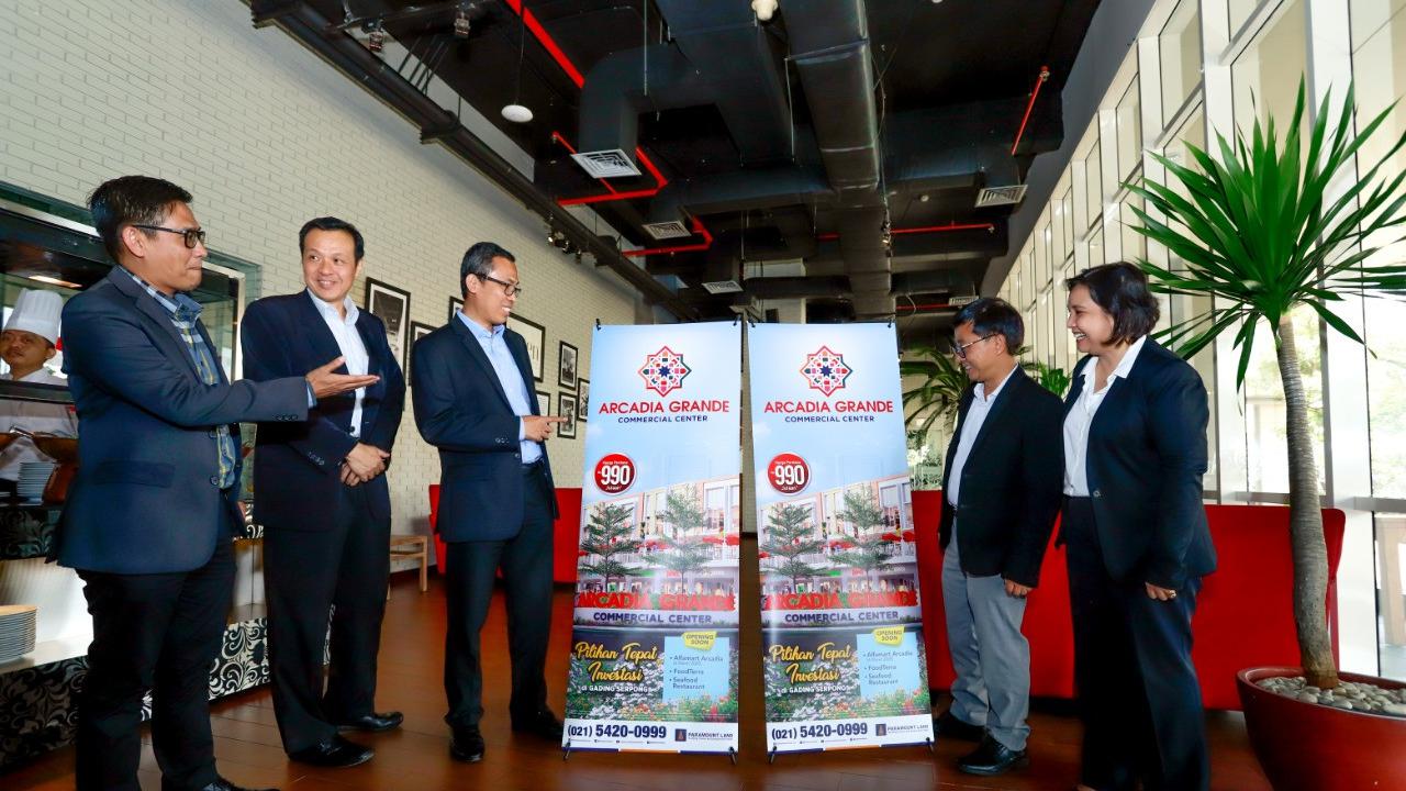 Paramount Land Hadirkan  Arcadia Grande Commercial Center di Gading Serpong
