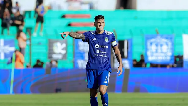 Bek sekaligus kapten PSIM Yogyakarta, Franco Ramos.