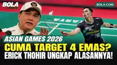 Target Tim Indonesia di Asian Games 2026: 4 Medali Emas!
Menteri Pemuda dan Olahraga (Menpora) RI, Erick Thohir, mengatakan bahwa Tim Indonesia menargetkan empat medali emas di Asian Games 2026. 
Target tersebut mempertimbangkan sejumlah nomor yang...