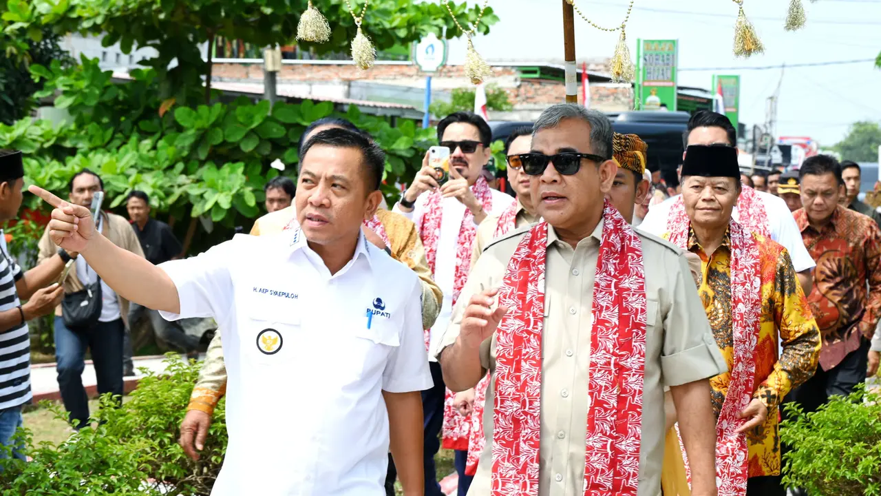 Ahmad Muzani dan Pimpinan MPR Lakukan Napak Tilas ke Rengasdengklok Peringati HUT RI ke-80