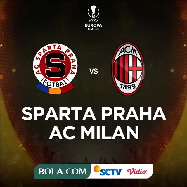 Liga Europa - Sparta Praha Vs AC Milan