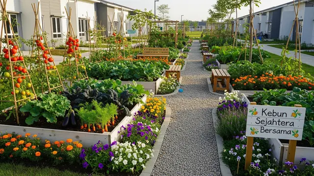 Ide Kebun Sayur untuk Ibu-ibu di Komplek Perumahan Subsidi/Gemini AI