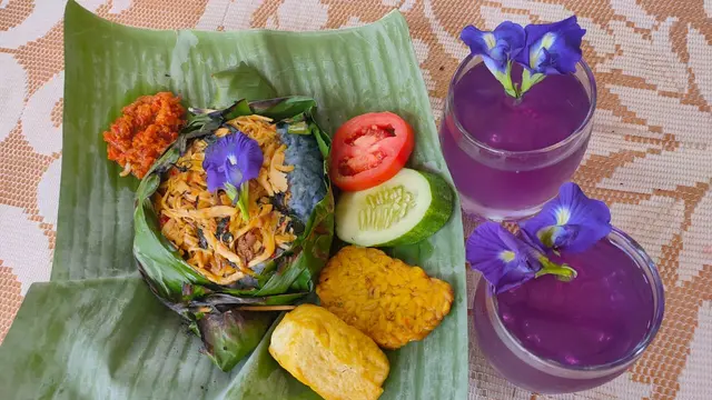 Olah Bunga Telang Jadi Makanan yang Tingkatkan Imun Tubuh