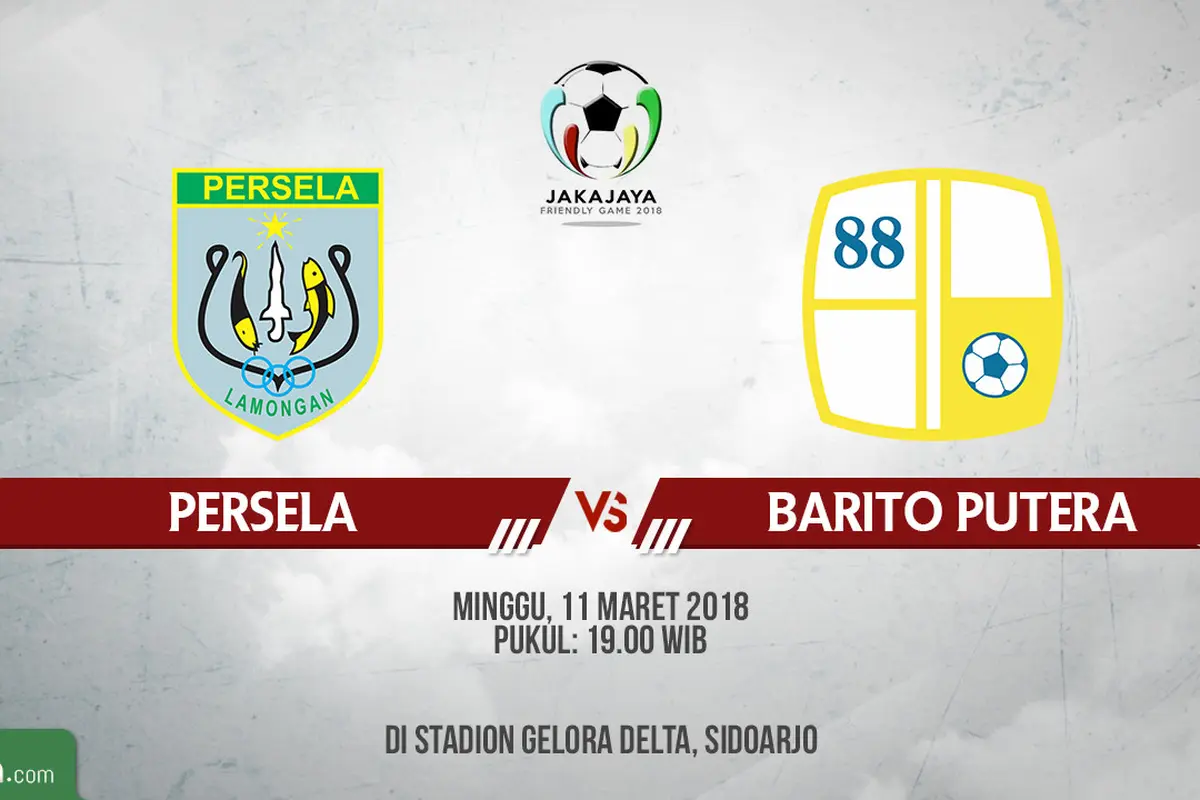 Persela Lamongan Vs Barito Putera