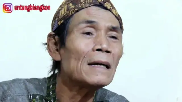 Potret terbaru Untung Blangkon
