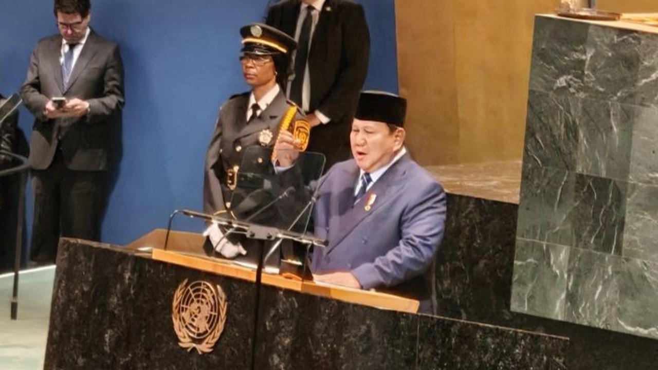 Prabowo Sampaikan Pidato Urutan Ketiga Setelah Trump dalam Sidang Umum PBB