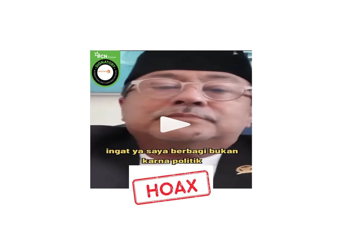 Cek fakta Rano Karno bagikan uang Rp 20 juta di media sosial