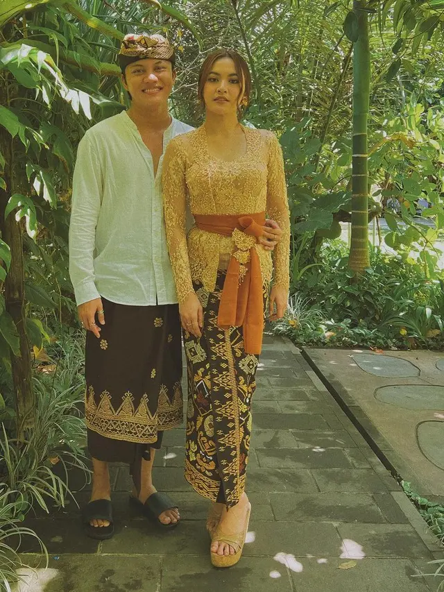 Rizky Febian dan Mahalini Raharja.