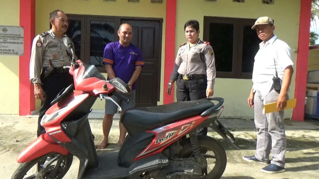Aksi PNS Palembang Mencuri Sepeda Motor di Rumah Sakit