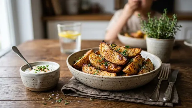 Resep Kentang Bakar/AI Generated