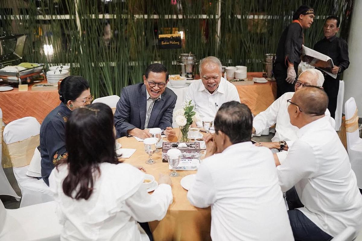 Tiga Serangkai Mantan Menteri Era Jokowi Kumpul Bareng