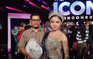 Vedra Jadi Runner Up The Icon Indonesia, Sang Ayah: Dia Tetap Pemenang