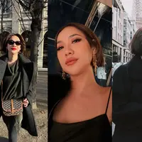 Liburan akhir tahun, Bunga Citra Lestari terbang ke Paris bersama suami dan anak. Selama liburan di Paris, Bunga Citra Lestari konsisten kenakan busana serba hitam yang tidak membosankan [@itsmebcl]