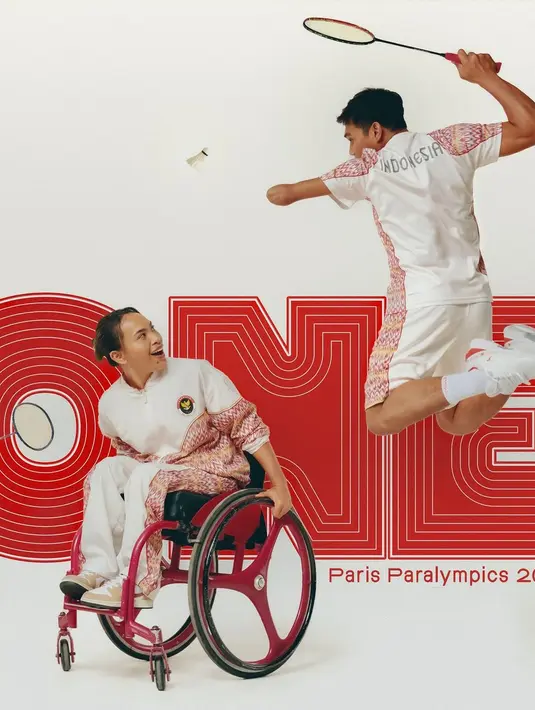 Melalui postingan di akun Instagram @ikat_ind, dijelaskan bahwa koleksi Sandya Niskala lahir dari kekuatan, keberanian, dan tekad pantang menyerah para atlet Paralympiade Indonesia. [Foto: Instagram/ikat_ind]