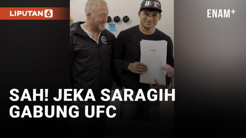 VIDEO: Jeka Saragih Resmi Gabung UFC!