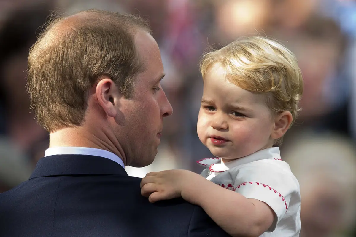 Pangeran William dan Prince George