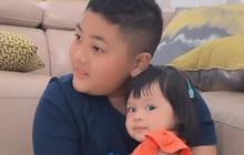 Momen Lucu Kellen Putra Kris Dayanti dan Raul Lemos Gendong Ameena, Ekspresinya Gemesin Banget!