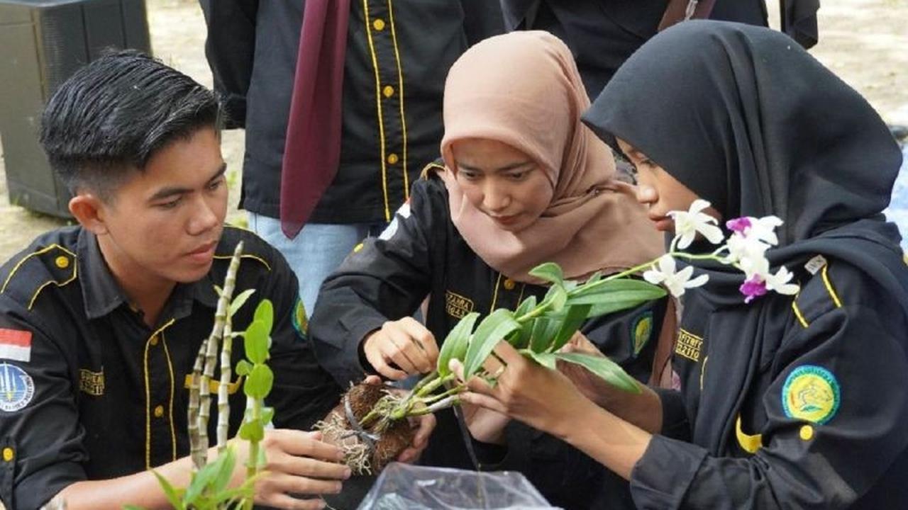 Fakta Unik Anggrek Sensitif Iklim, Pertamina Sumbagsel Latih Warga Pangkalpinang Pulihkan Konservasi Anggrek