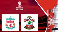 Piala FA - Liverpool Vs Southampton (Bola.com/Adreanus Titus)