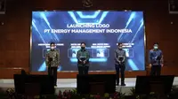 Acara Launching PT Energy Management Indonesia (EMI) ke dalam PLN Group untuk Mendukung Inisiatif Dekarbonisasi Menuju Green Economy yang berlangsung di Jakarta, Jumat (22/10/2021).