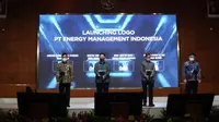 Acara Launching PT Energy Management Indonesia (EMI) ke dalam PLN Group untuk Mendukung Inisiatif Dekarbonisasi Menuju Green Economy yang berlangsung di Jakarta, Jumat (22/10/2021).