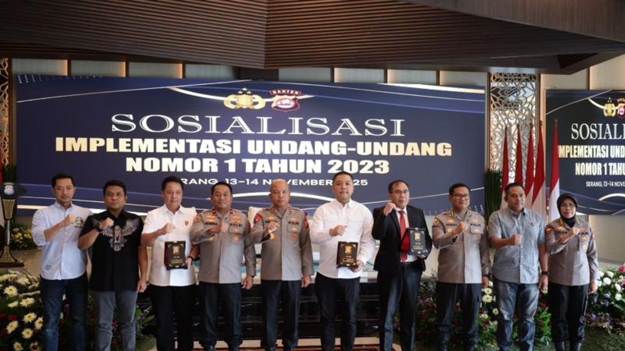 Kapolda Banten Tekankan Perubahan Paradigma Penegakan Hukum dengan KUHP Baru