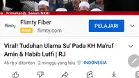 Video Dugaan Ujaran Kebencian Terhadap Ma'ruf Amin Bikin Warga Garut Meradang