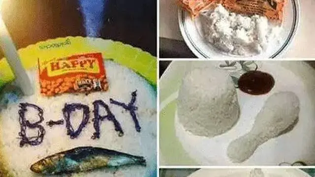 10 Potret Pengganti Kue Ulang Tahun Low Budget Ini Bikin Geleng Kepala