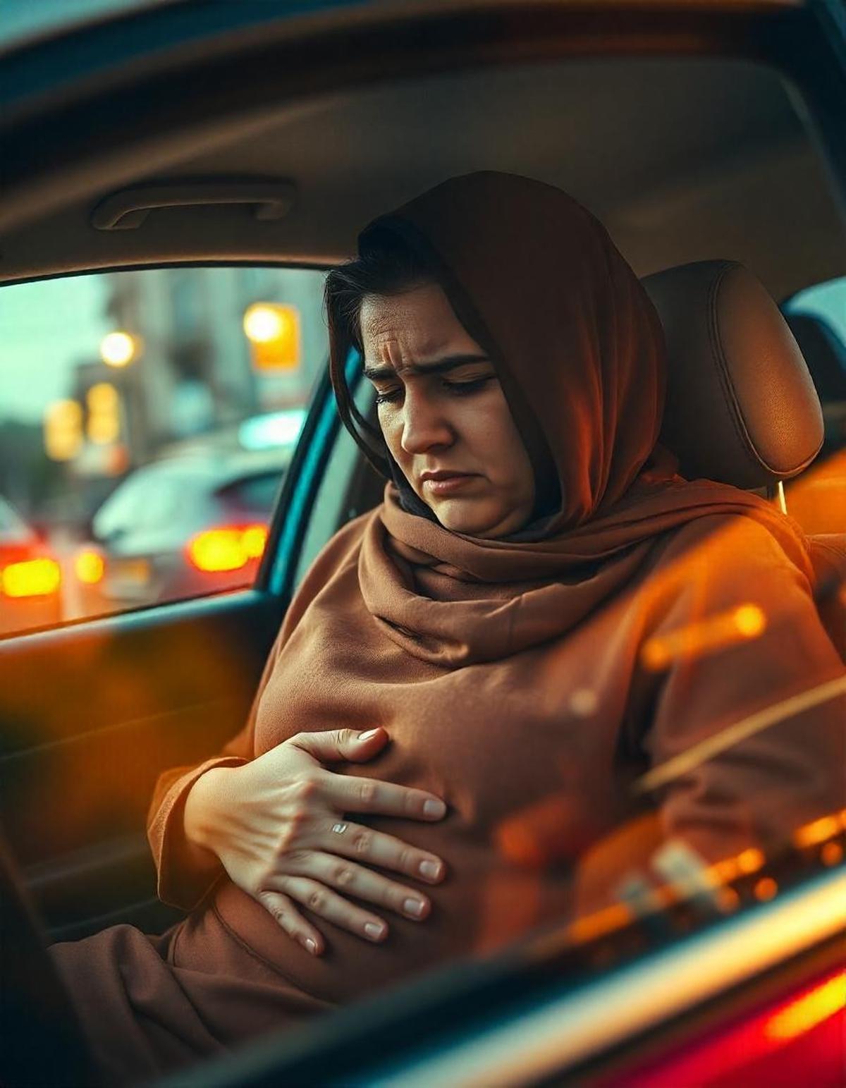 Ilustrasi perut kembung saat liburan