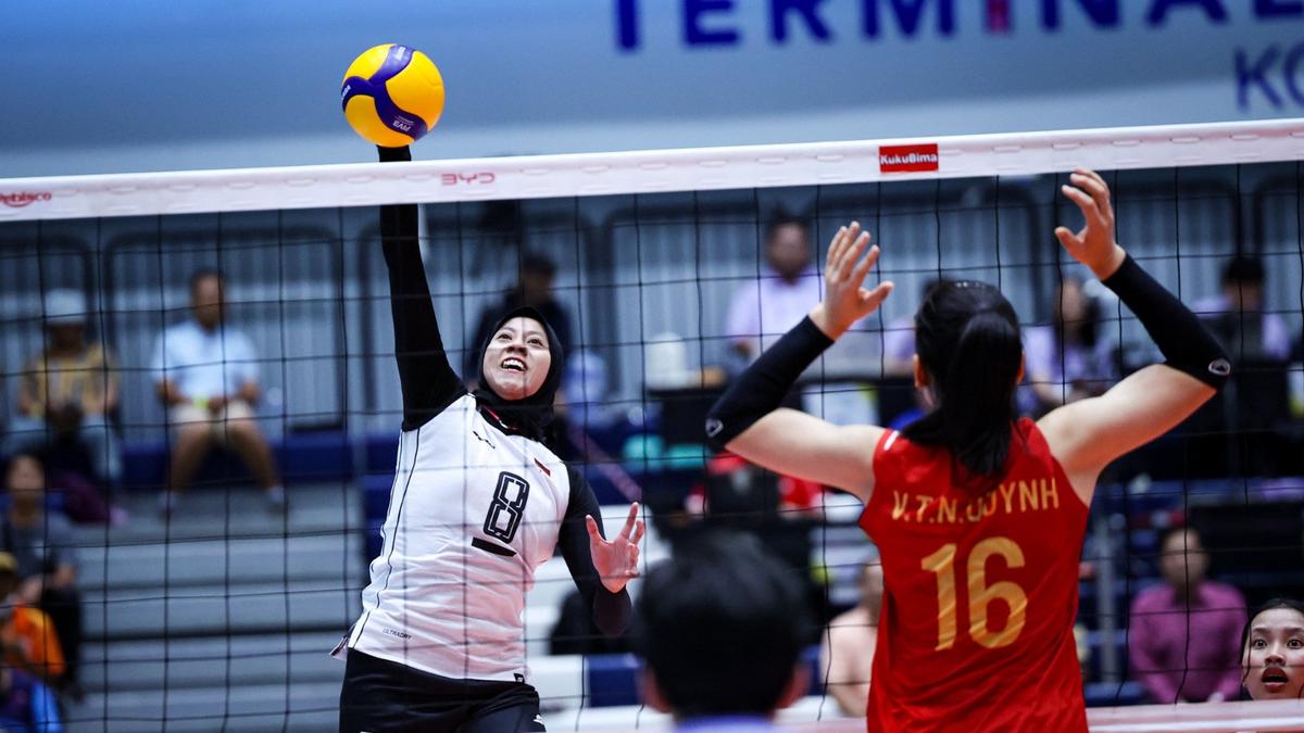 Hasil SEA V League 2025: Diperkuat Megawati, Timnas Voli Putri Indonesia Kalah dari Vietnam