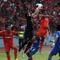 Persija Jakarta ditahan Persib Bandung (0-0) di laga lanjutan ISL 2014 di Stadion GBK, (10/8/2014). (Liputan6.com/Helmi Fithriansyah)