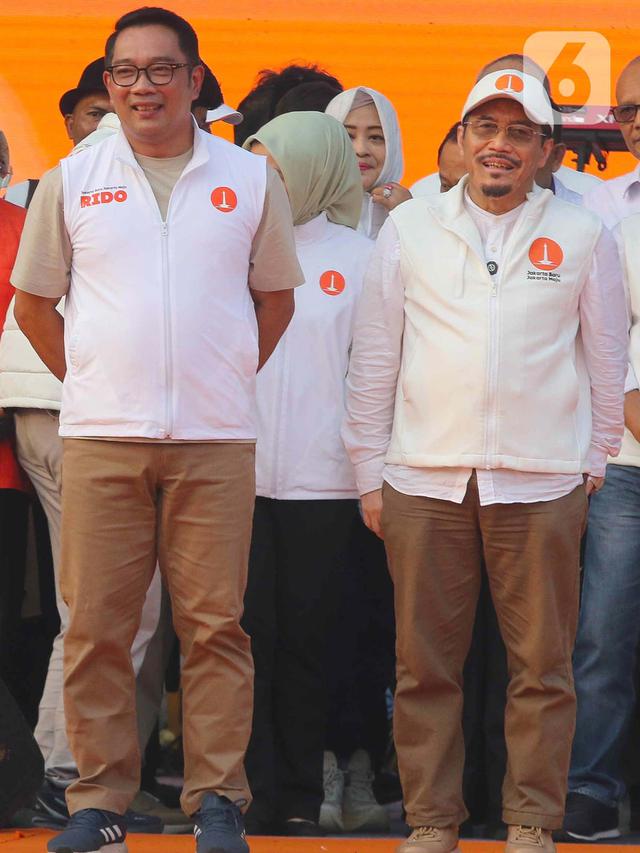 Tumbuhkan Semangat Kader, Pasangan RIDO Gelar Kampanye Akbar Satu1n Jakarta
