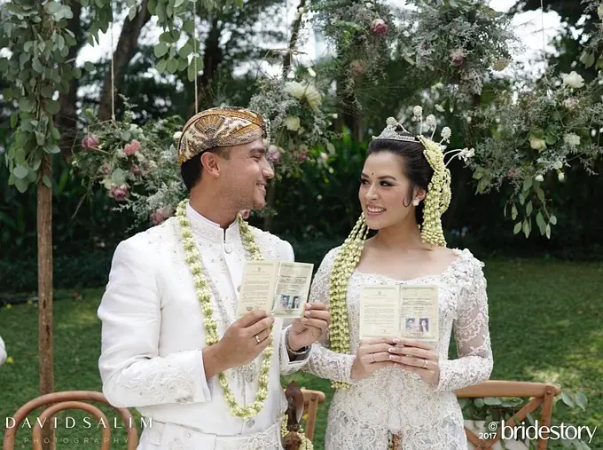 Foto pernikahan Raisa dan Hamish Daud (Facebook/Bridestory Indonesia)