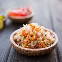 Ilustrasi sambal matah./Copyright shutterstock.com