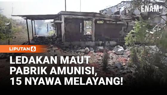 Ledakan Dahsyat di Pabrik Amunisi India, 15 Nyawa Melayang