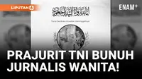 Prajurit TNI AL Diduga Bunuh Jurnalis Wanita di Banjarbaru