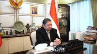 Menko Perekonomian Airlangga Hartarto.