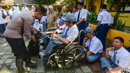 Kegiatan ini bagian upaya memperkenalkan peran Polisi Satwa kepada masyarakat. (merdeka.com/Arie Basuki)