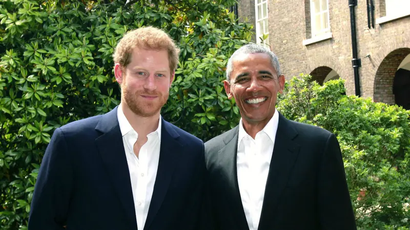 Pangeran Harry dan Barack Obama