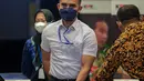 Mantan Kepala Bea Cukai Yogyakarta Eko Darmanto berjalan usai diperiksa di Gedung Merah Putih KPK, Jakarta, Selasa (7/3/2023). KPK melakukan pemeriksaan terhadap Eko Darmanto untuk dimintai klarifikasi terkait Laporan Harta Kekayaan Penyelenggara Negara (LHKPN) sebesar Rp 15,7 miliar. (Liputan6.com/Faizal Fanani)