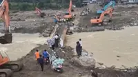 Jembatan Darurat di Beutong Rampung: Akses Aceh Tengah–Nagan Raya Mulai Terbuka