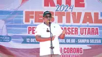 Penjabat (Pj) Bupati Bupati Penajam Paser Utara Buka Kite Festival 2024 di Pantai Corong