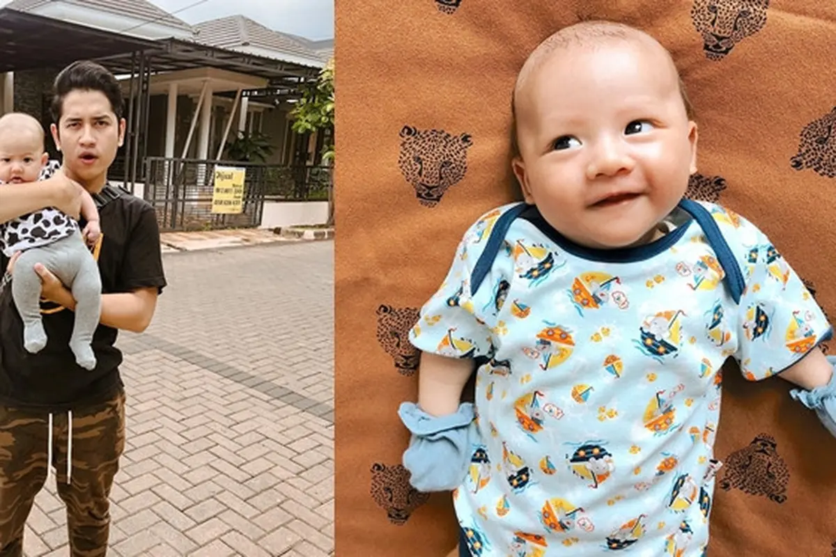 6 Potret Zayn Daulay Keponakan Syakir Daulay, Lucu dan Menggemaskan